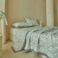 Tropical Palm Leaf Reversible Quilt Set - image 3