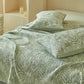 Tropical Palm Leaf Reversible Quilt Set - image 15