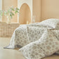 Neutral Star Pattern Reversible Quilt Set - image 16