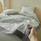Botanical Leaf Print Quilt Set - image 14