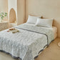 Botanical Leaf Print Quilt Set - image 9