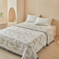 Neutral Dinosaur Print Reversible Quilt - image 7