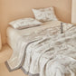 Neutral Dinosaur Print Reversible Quilt - image 9