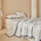 Neutral Dinosaur Print Reversible Quilt - image 8