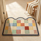 Retro Patchwork Wave Edge Rug - image 1