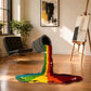 Rainbow Waterfall Plush Area Rug - image 3