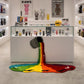 Rainbow Waterfall Plush Area Rug - image 2