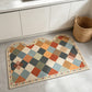 Retro Patchwork Wave Edge Rug - image 3