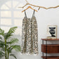 Leopard Print Tassel House Dress - image 4