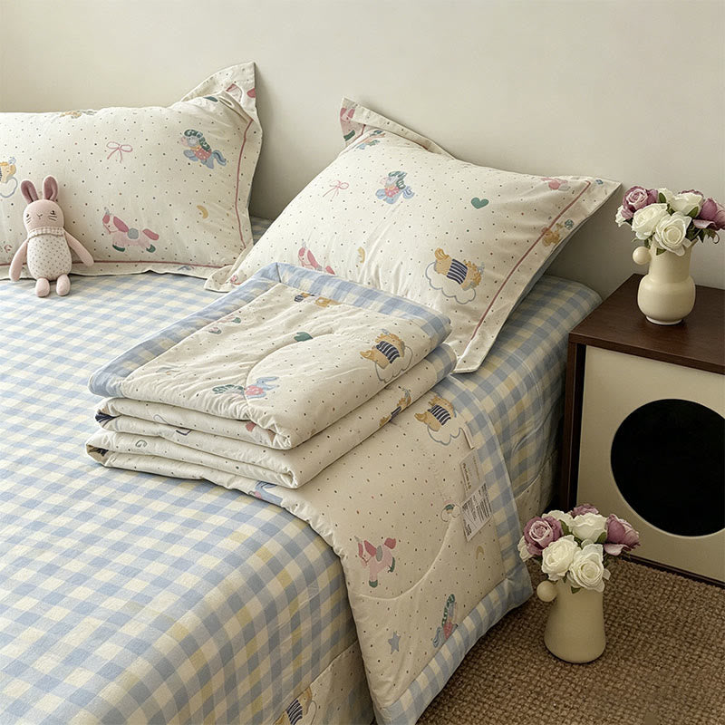 Pure Cotton Whimsical Print Bedding Set - image 2