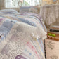 Pastel Lace Trim Cotton Bedding Set - image 3