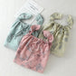 Bamboo Ruffled Strap Cotton Cami Nightgown - image 1