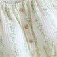 Fresh Floral Leaf Cotton Ruffle Nightgown - image 5