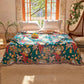 Boho Reversible Cotton GauzeTassel Blanket Quilt - image 1