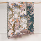 4-Layer Cotton Gauze Baroque Floral Bedspread Quilt - image 4