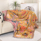 Exotic Garden 4-Layer Cotton Muslin Bedspread Quilt - image 6