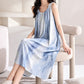 Sky Blue Sleeveless Padded Lounge Dress - image 1