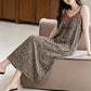 Leopard Print Cotton Night Dress - image 5