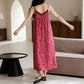 Rose Vine & Floral Cotton House Dress - image 3