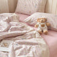 Pink Lace Bear Cotton Bedding Set - image 2