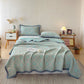 3-Layer Cotton Gauze Jacquard Bedspread Quilt - image 2