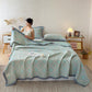 3-Layer Cotton Gauze Jacquard Bedspread Quilt - image 1