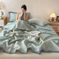 3-Layer Cotton Gauze Jacquard Bedspread Quilt - image 7