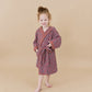 Vintage Geometric Kids' Cotton Kimono Robe - image 2