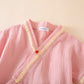 Ruffle Trim Kids' Cotton Muslin Robe - image 3