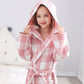 Kids' Plaid Hooded Cotton Bathrobe - image 5