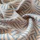 Jacquard Reversible 3-layer Geometric Blanket Quilt - image 12