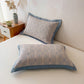 Jacquard Reversible 3-layer Geometric Blanket Quilt - image 10