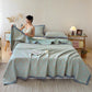 Botanical Leaves Cotton Gauze Bedspread Quilt - image 1