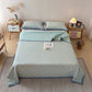 Botanical Leaves Cotton Gauze Bedspread Quilt - image 6