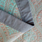 Botanical Leaves Cotton Gauze Bedspread Quilt - image 13
