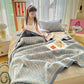 Geometric Jacquard Cotton Double Gauze Quilt - image 6
