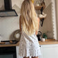 White Floral Sleeveless Lounge Slip Dress - image 3