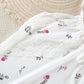 White Floral Sleeveless Lounge Slip Dress - image 8