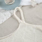 Beige Jacquard Cami Shorts pajama Set - image 8