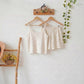 Beige Jacquard Cami Shorts pajama Set - image 3