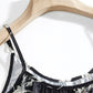 Black Floral Cami Shorts Pajama Set - image 8