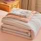 Soft Plaid Pure Summer Bedding Set - Pink - Queen - Bedding Set - image 4