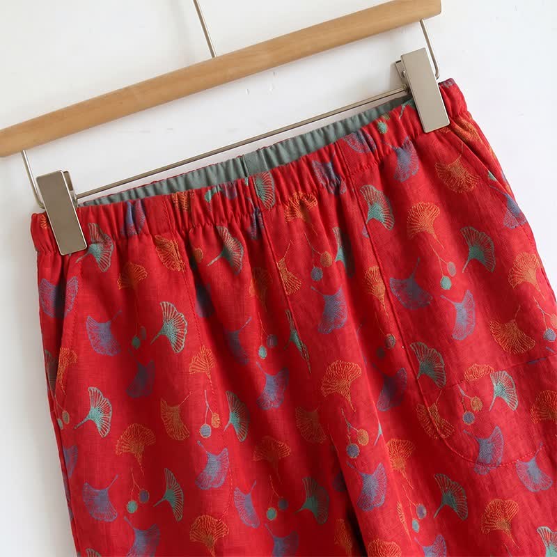 Ginkgo Biloba Leaf Cami Pajama Set - image 2