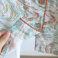 Abstract Print Cotton Gauze Lounge Set - image 11