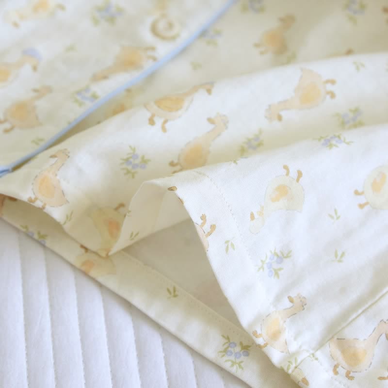 Cotton Duck Print Three Piece Loungewear - image 9