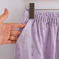 Purple Bunny & Floral Cotton Loungewear Set(3PCS) - image 10