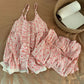Stripe & Star Ruffle Cami Lounge Set - image 3