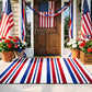 Patriotic Americana Stripe Outdoor Rug - image 5