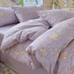 Dusty Purple Rose Cotton Gauze Bedding(4PCS) - image 3