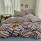 Minimalist Stripe Double Gauze Soft Bedding Set - image 3